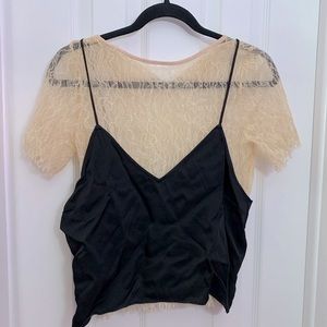 Zara lace top